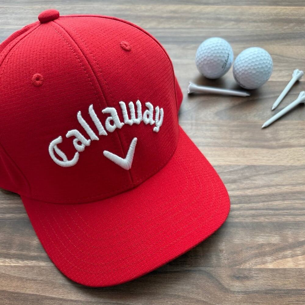Callaway Red Golf Hat